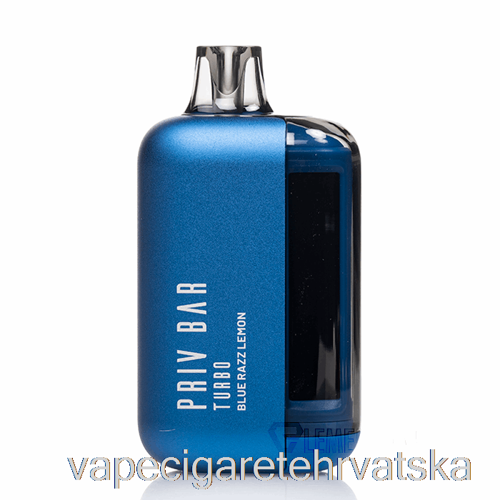 Vape Hrvatska Smok Priv Bar Turbo 15k Disposable Blue Razz Lemon